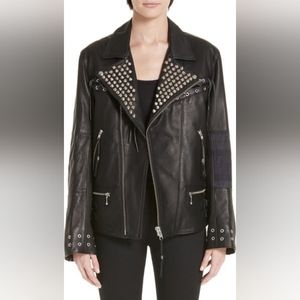 Alchemist $4995 studded leather jacket